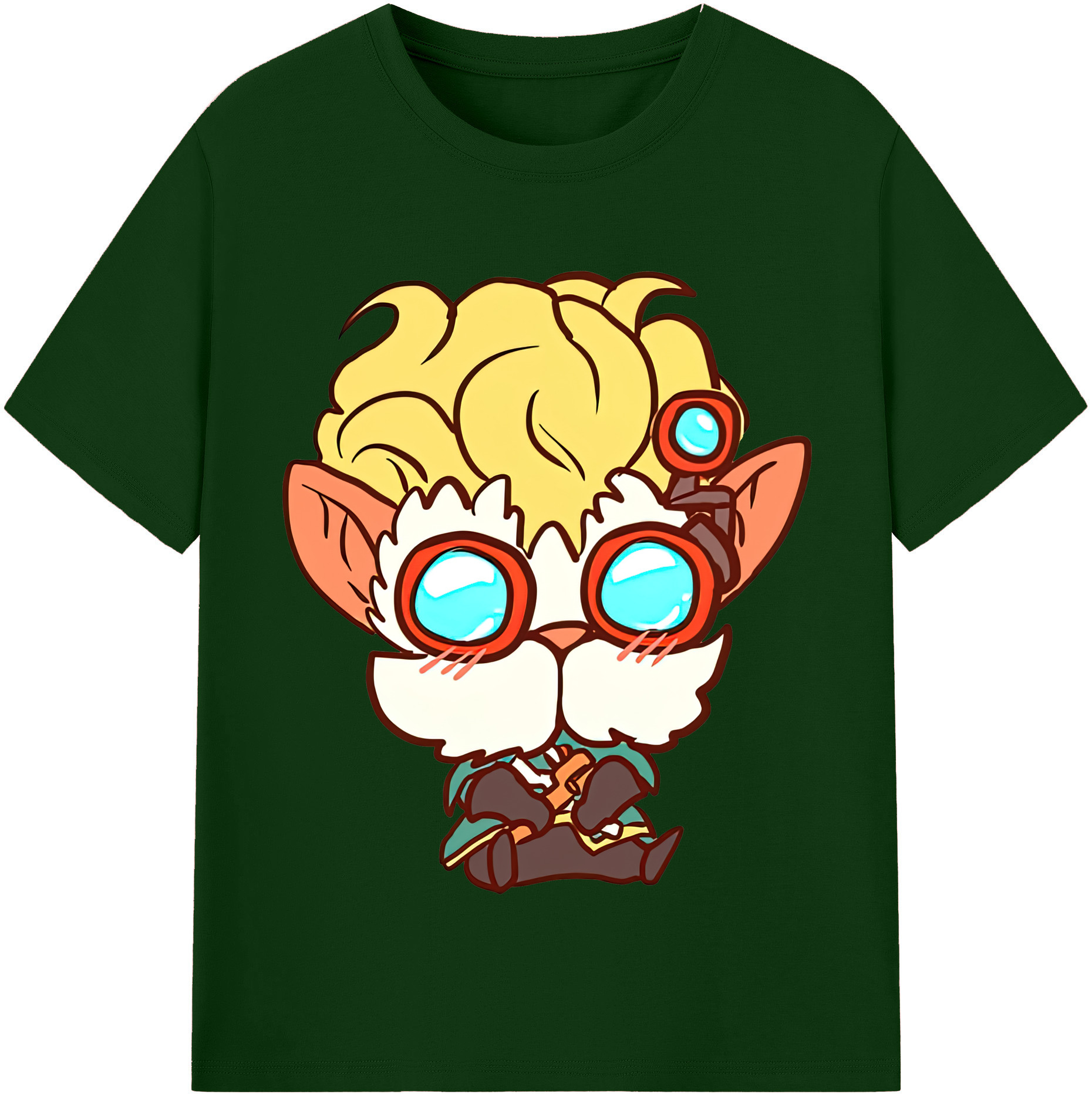 リーグ・オブ・レジェンド League of Legends LOL 綿100％半袖Tシャツ（フロントプリント）